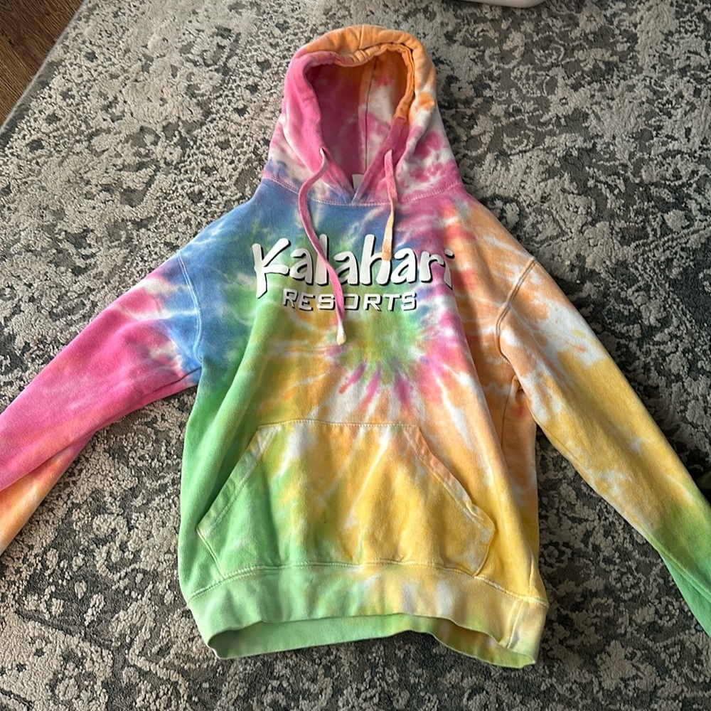 “Kalahari Resort” Sweatshirt Tie Dye
